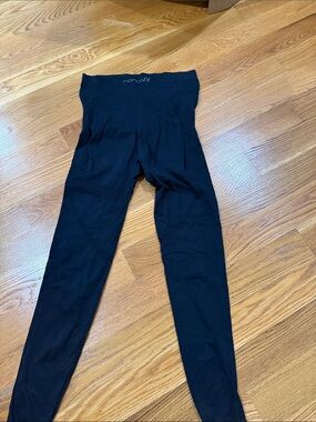 momcozy Black Maternity Leggings - Supportive High Waist